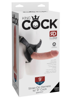 Strap-on Harness with 9 Inch Cock
